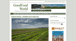 Desktop Screenshot of goodfoodworld.com